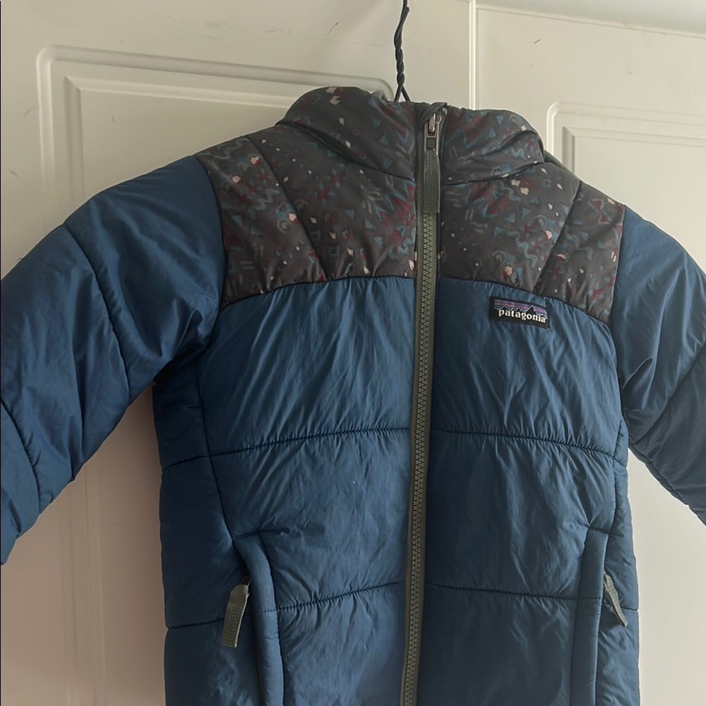 Patagonia Kids Blue Puffer Jacket